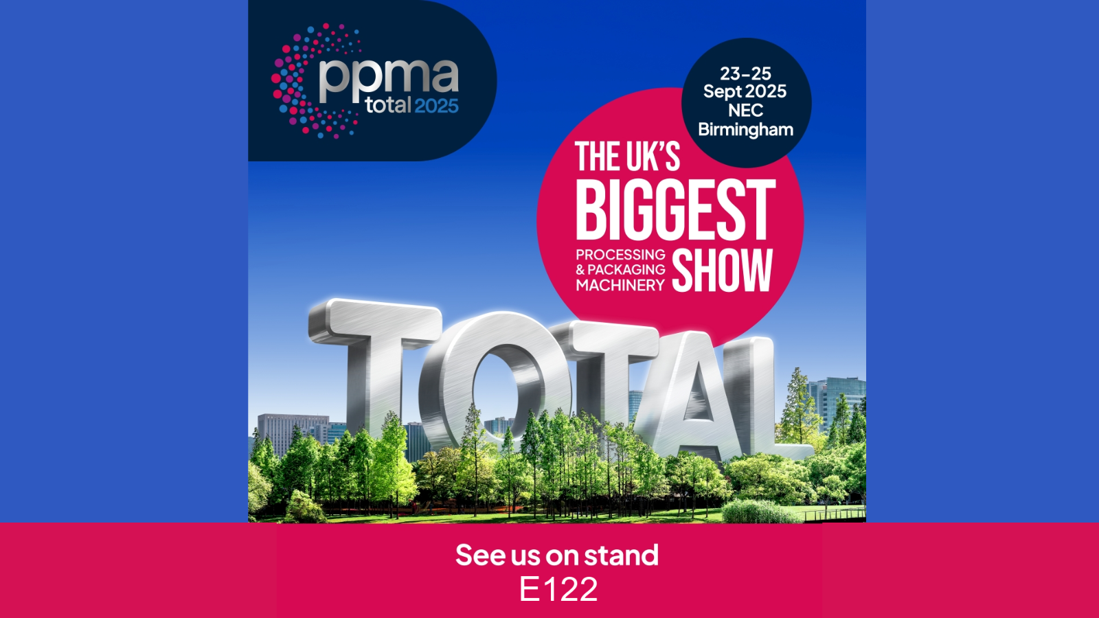 PPMA Total Show banner
